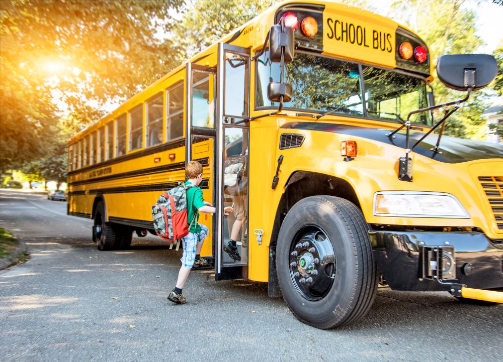 school bus stop